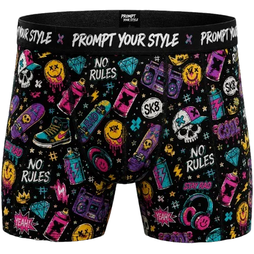GenStyle KI-generiertes Design auf Boxer Briefs